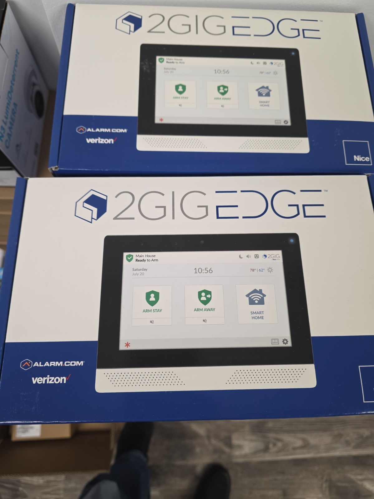 2GIG EDGE Security Panel with 7 In. Touchscreen, Verizon (2GIG-EDG-NA-VA)