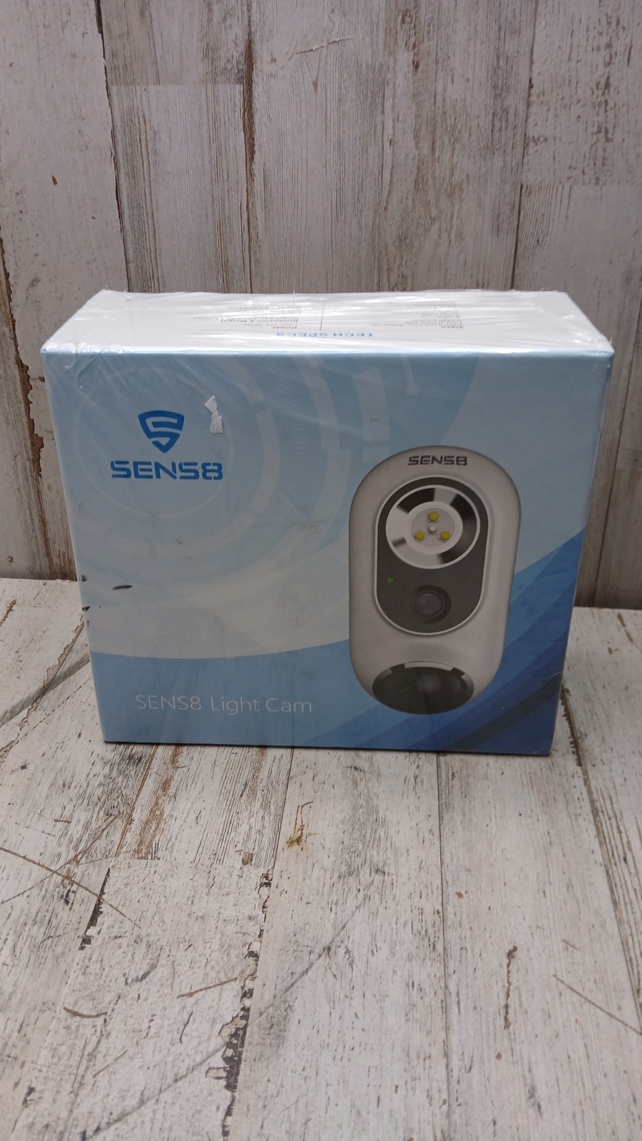 SENS8 Home Security Light Camera WiFi Motion Sensor Speaker & Siren