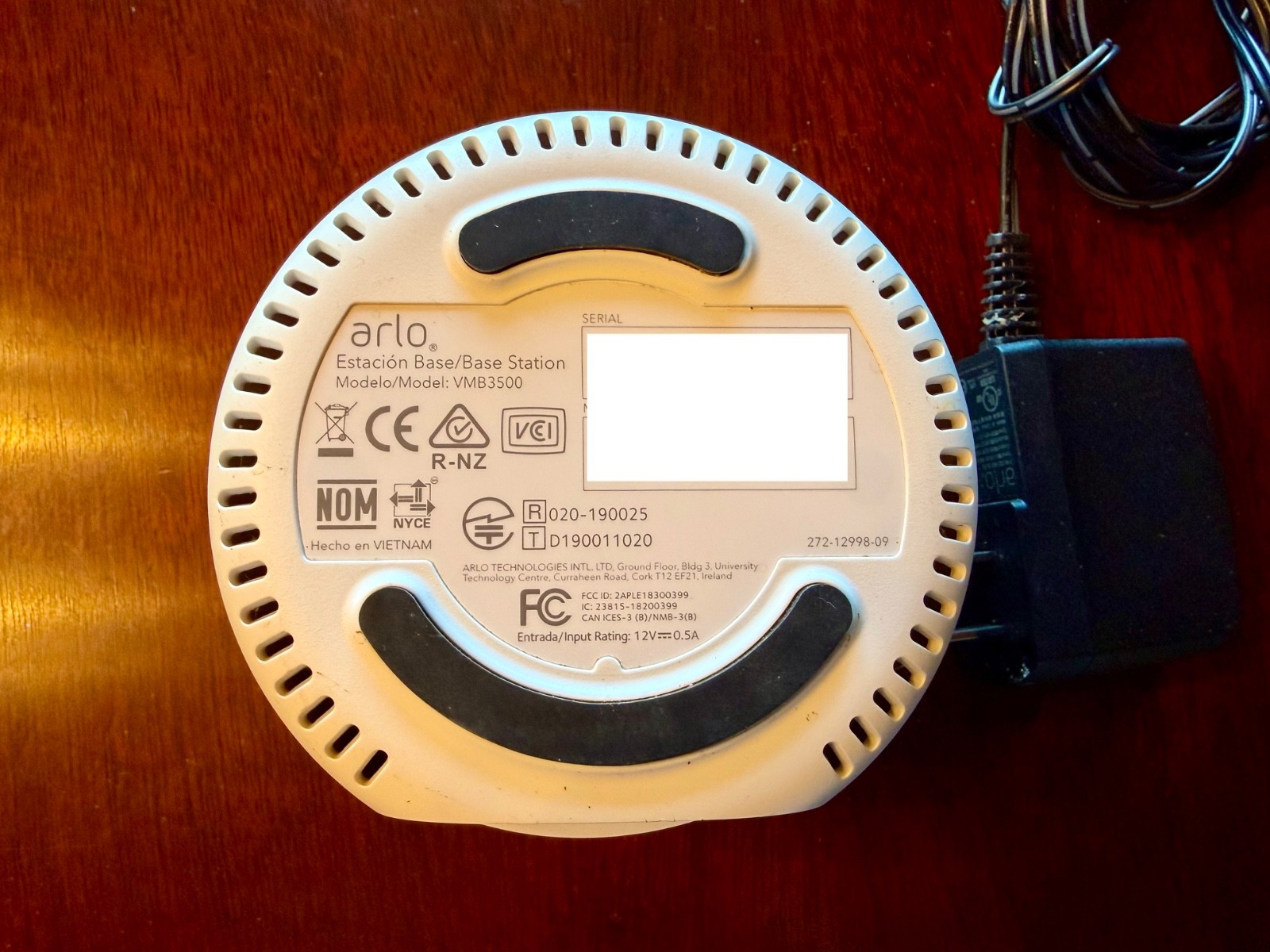 NETGEAR Arlo Security VMB3500 Base Station