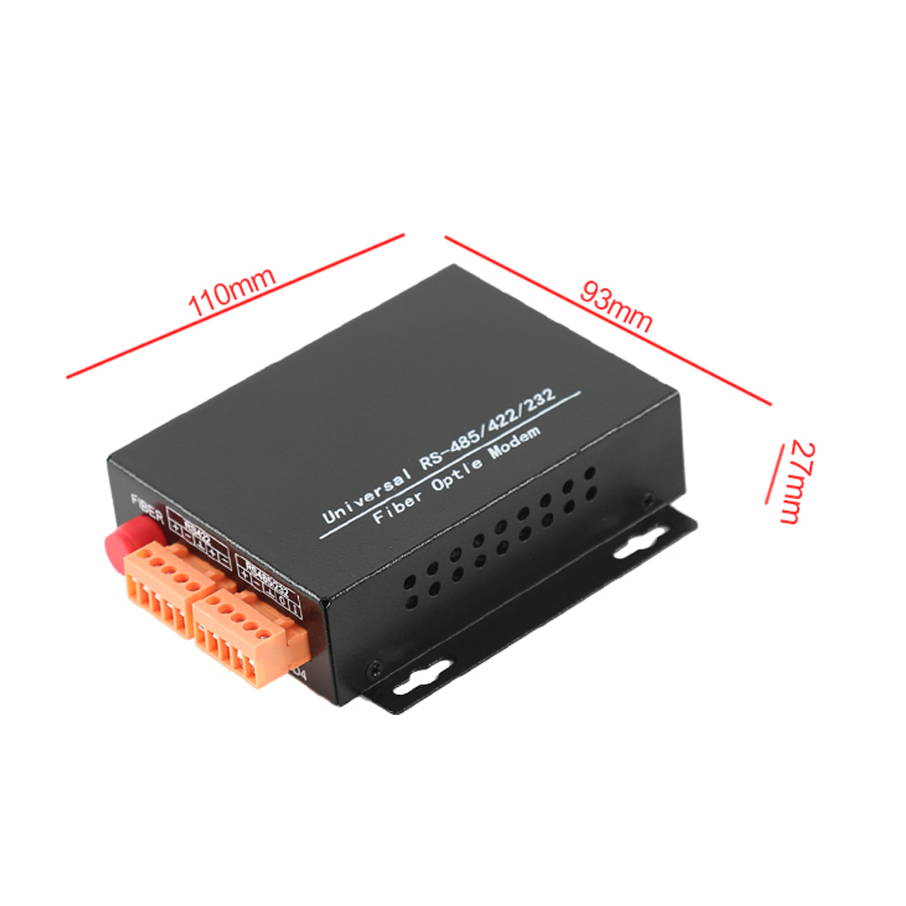 RS485/422/232 Data over Fiber Optic Extenders Converters FC Singlemode 20Km