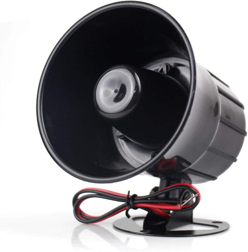 Powerful DC 12V 15W Siren Horn Alarm with Infrared Technology – Durable & Loud