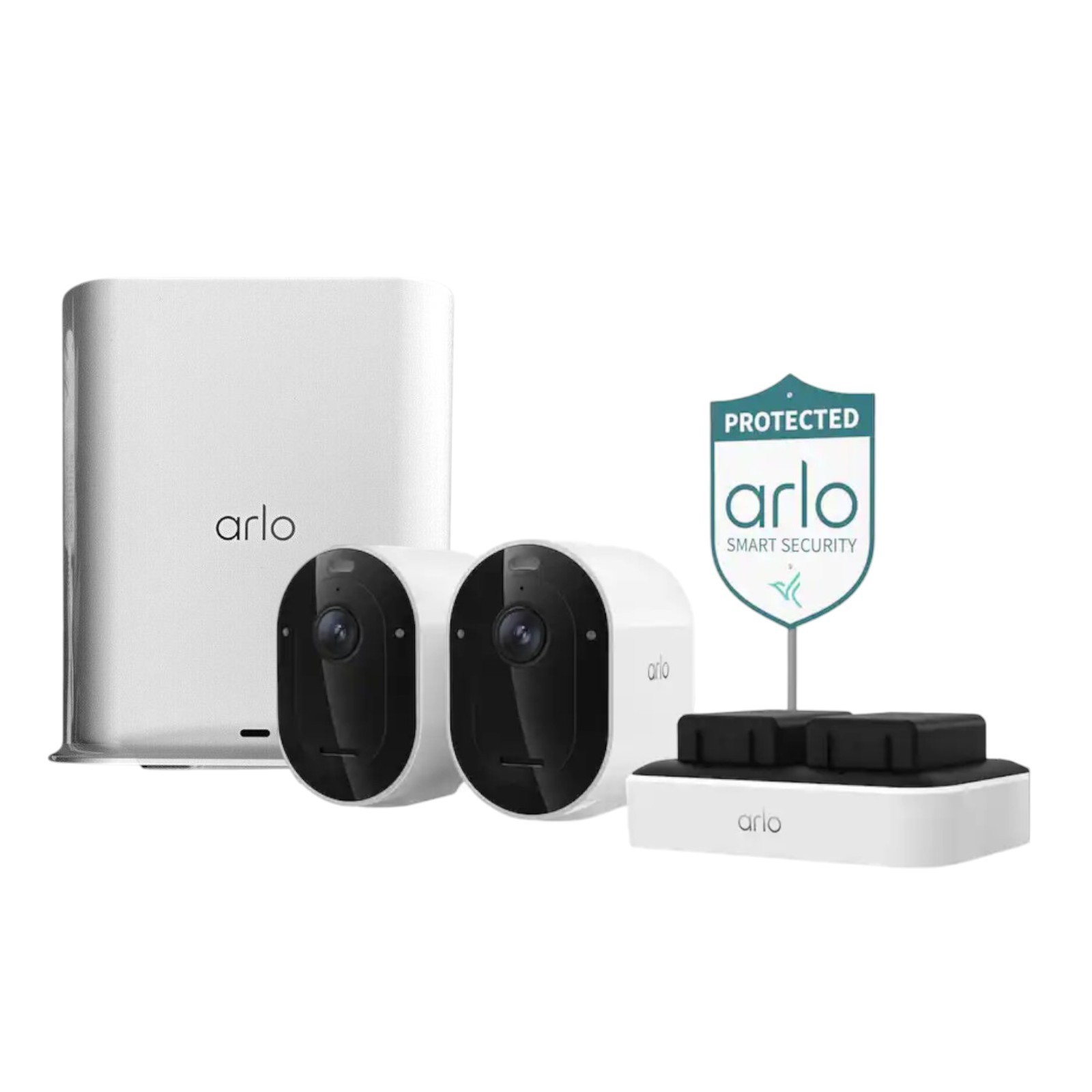 Arlo Pro 6th Gen Wireless Smart Security Camera System, 2K Color Night Vision