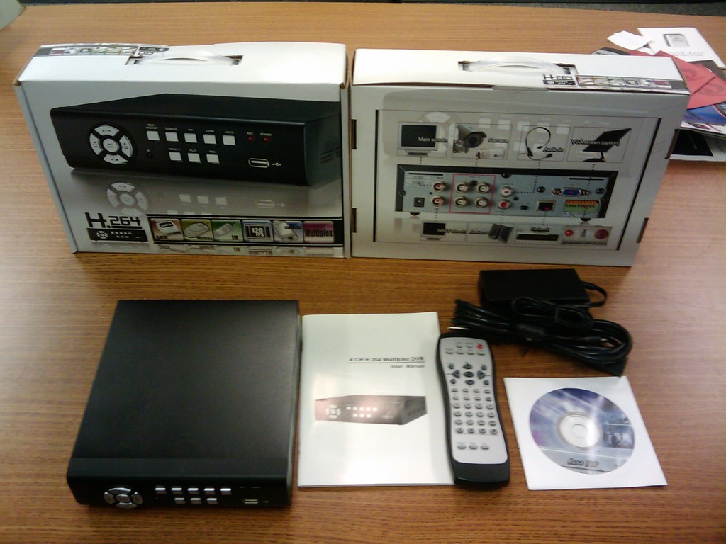 h.264 Motion Detect Digital Video Recorder i-Phone View