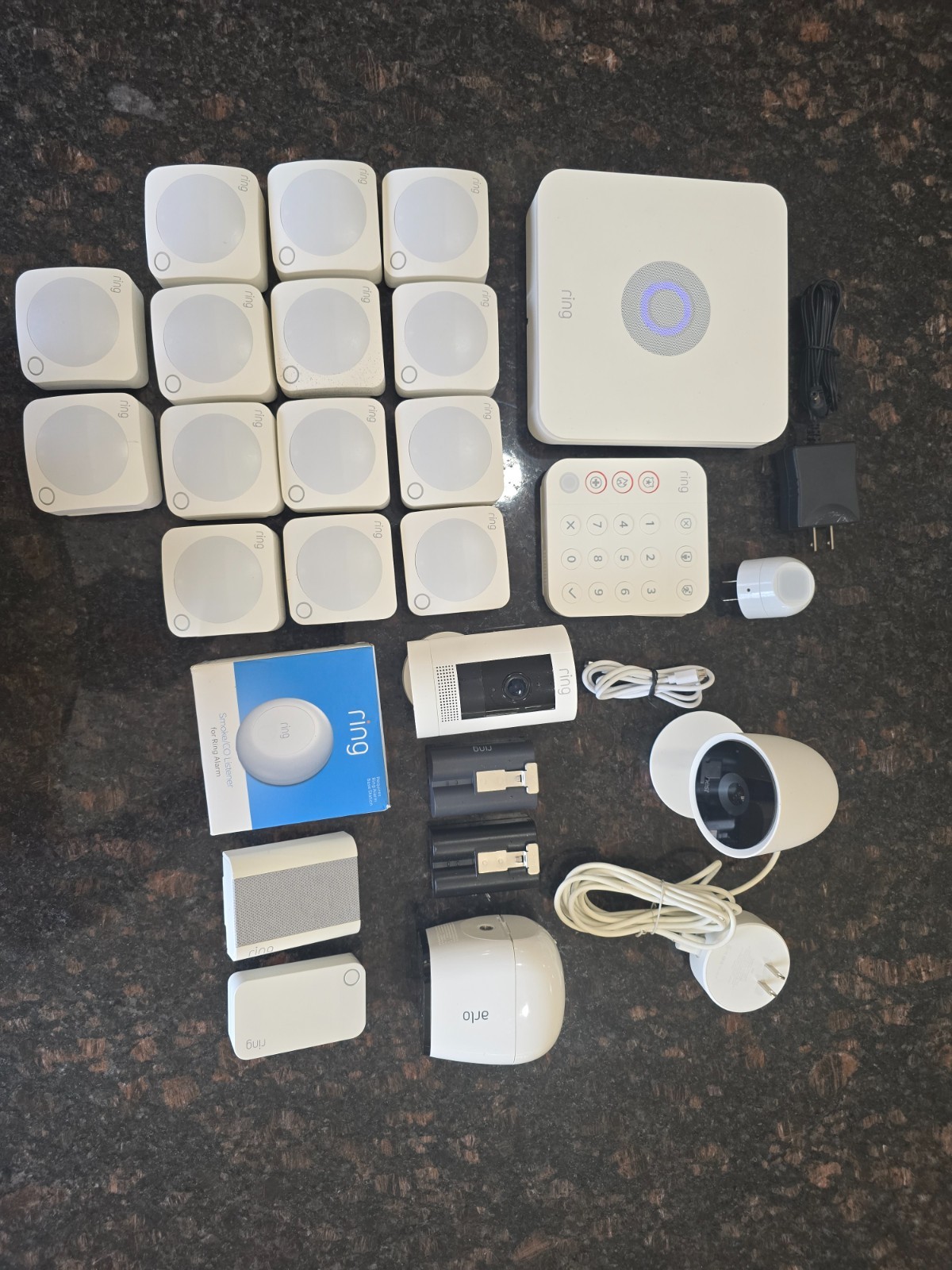 Ring alarm system, Motion Sensors and lots more