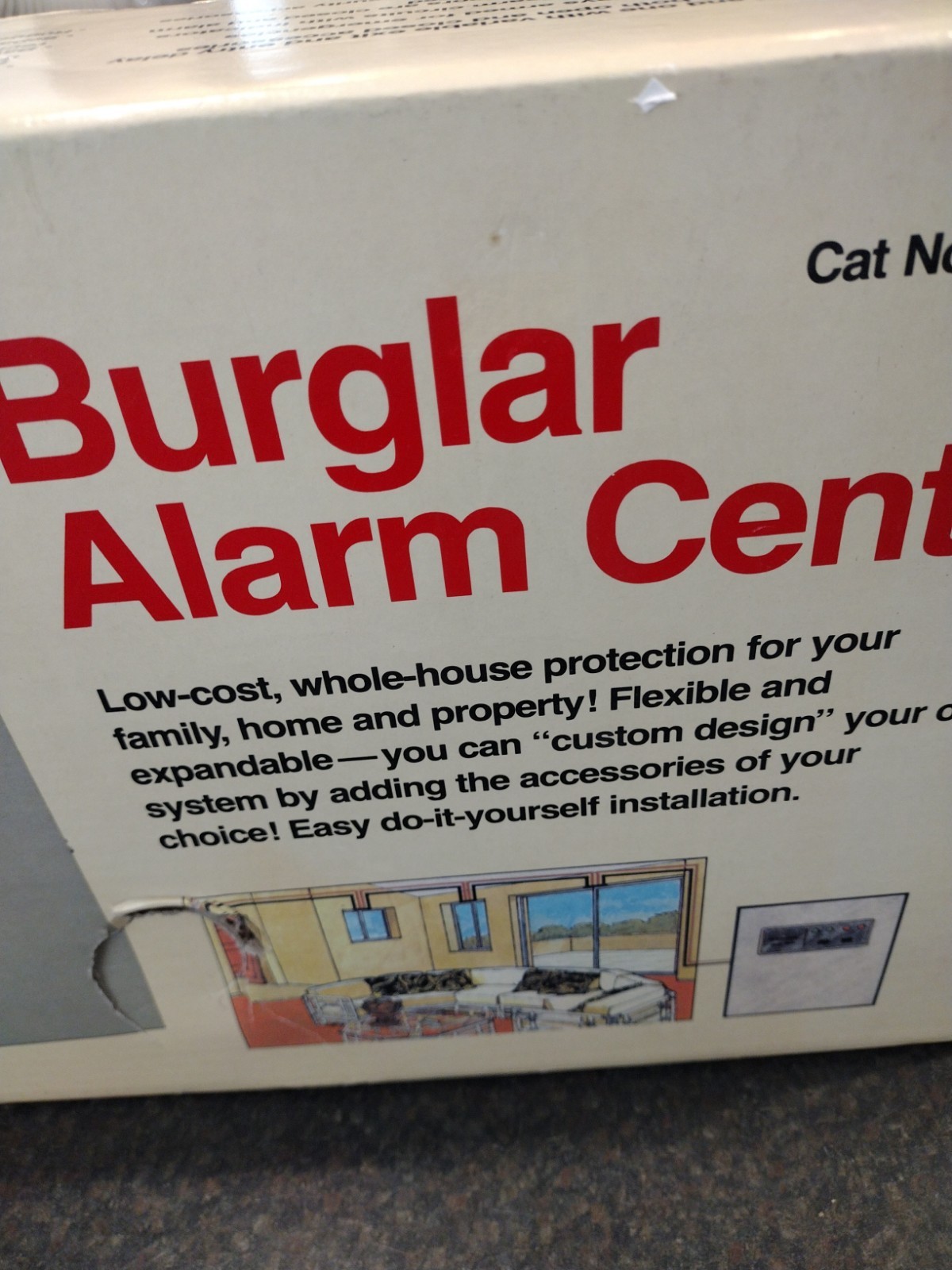 Safe House Burglar Alarm Center 49-450B New Old Stock Vintage