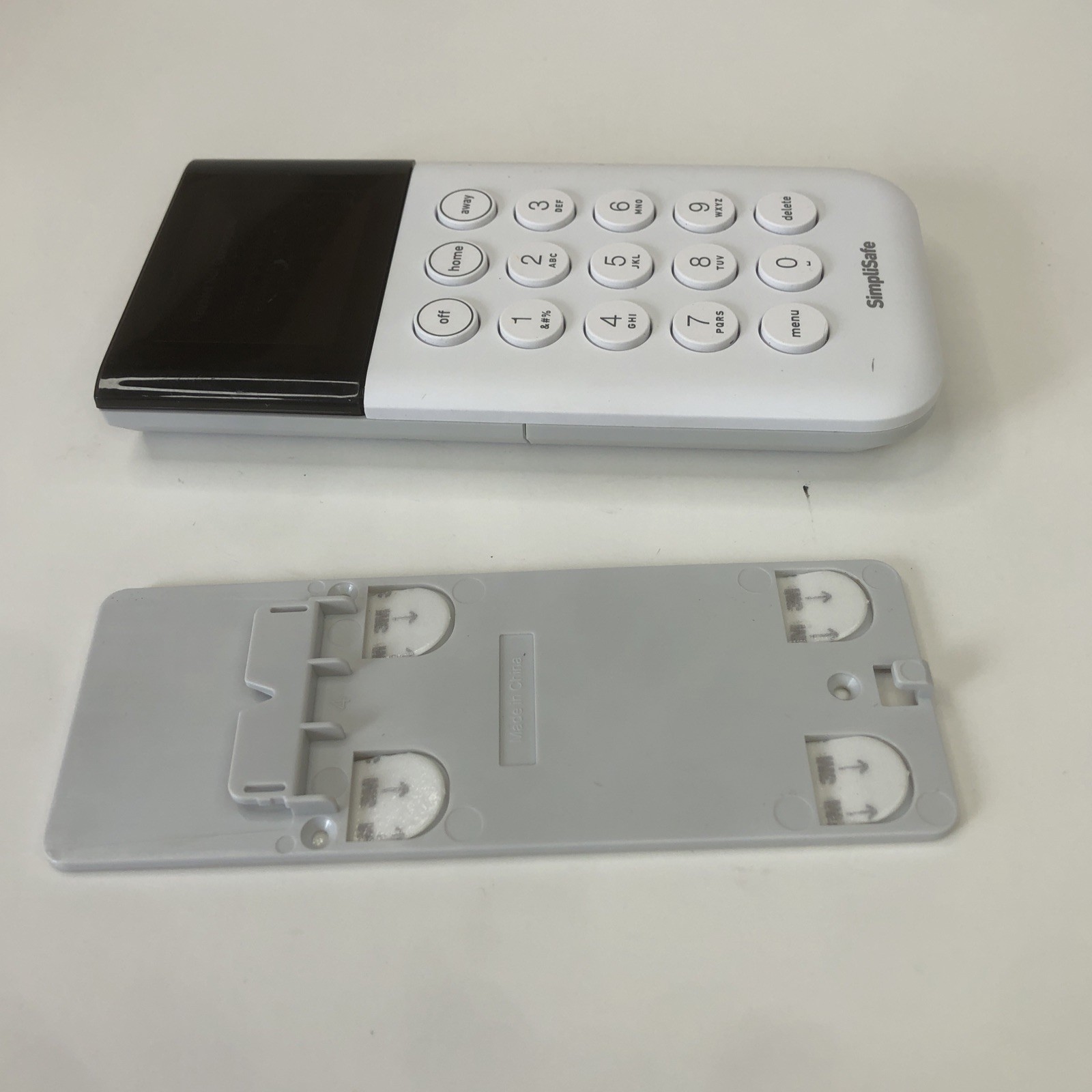 SimpliSafe SSKP3 Wireless Keypad Remote for Home Security System GENUINE White