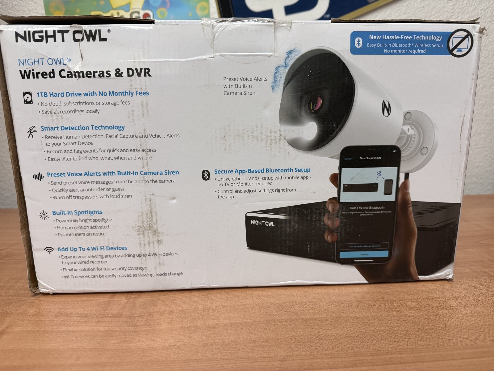 Night Owl Wired Security System 8 Cameras with Wired DVR – 1TB – 1080p Res