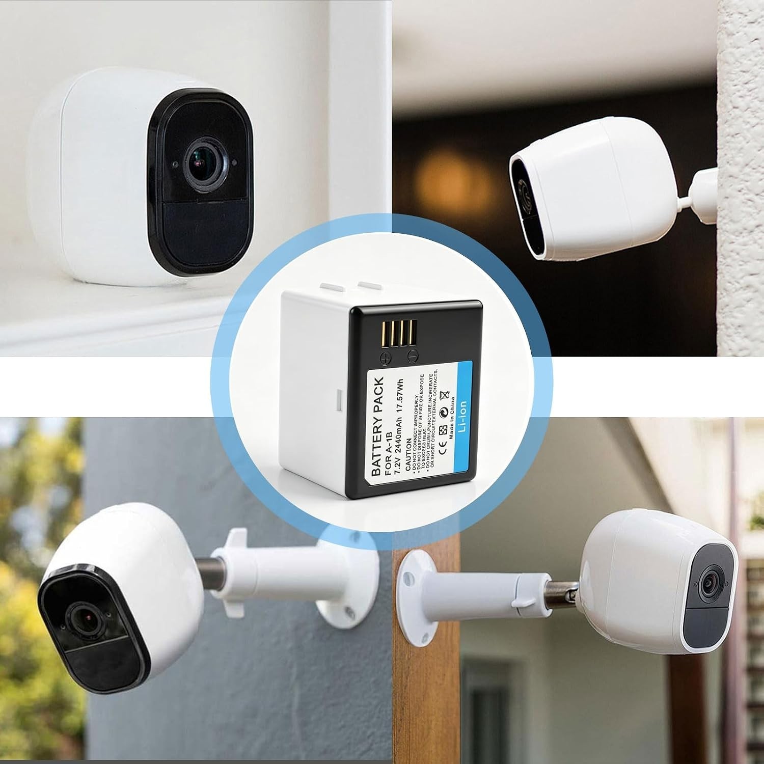 Rechargeable Lithium Batteries for Home Security