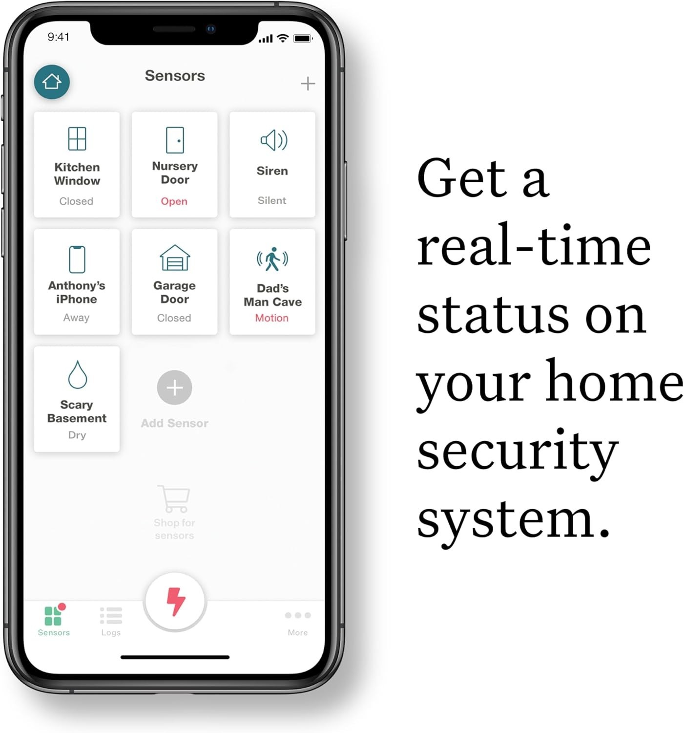 Effortless Safety: 105 Decibel Smart Alarm with Self-Monitoring & Notifications