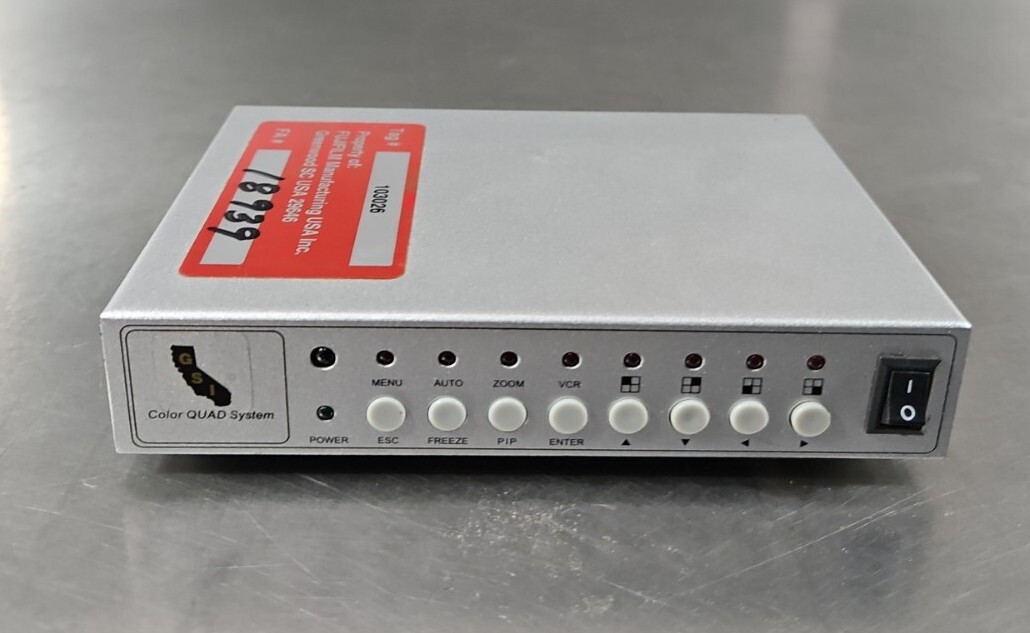 Color QUAD System GS-C4CQR. 4 Channel Color Quad 12 VDC. 3E-38