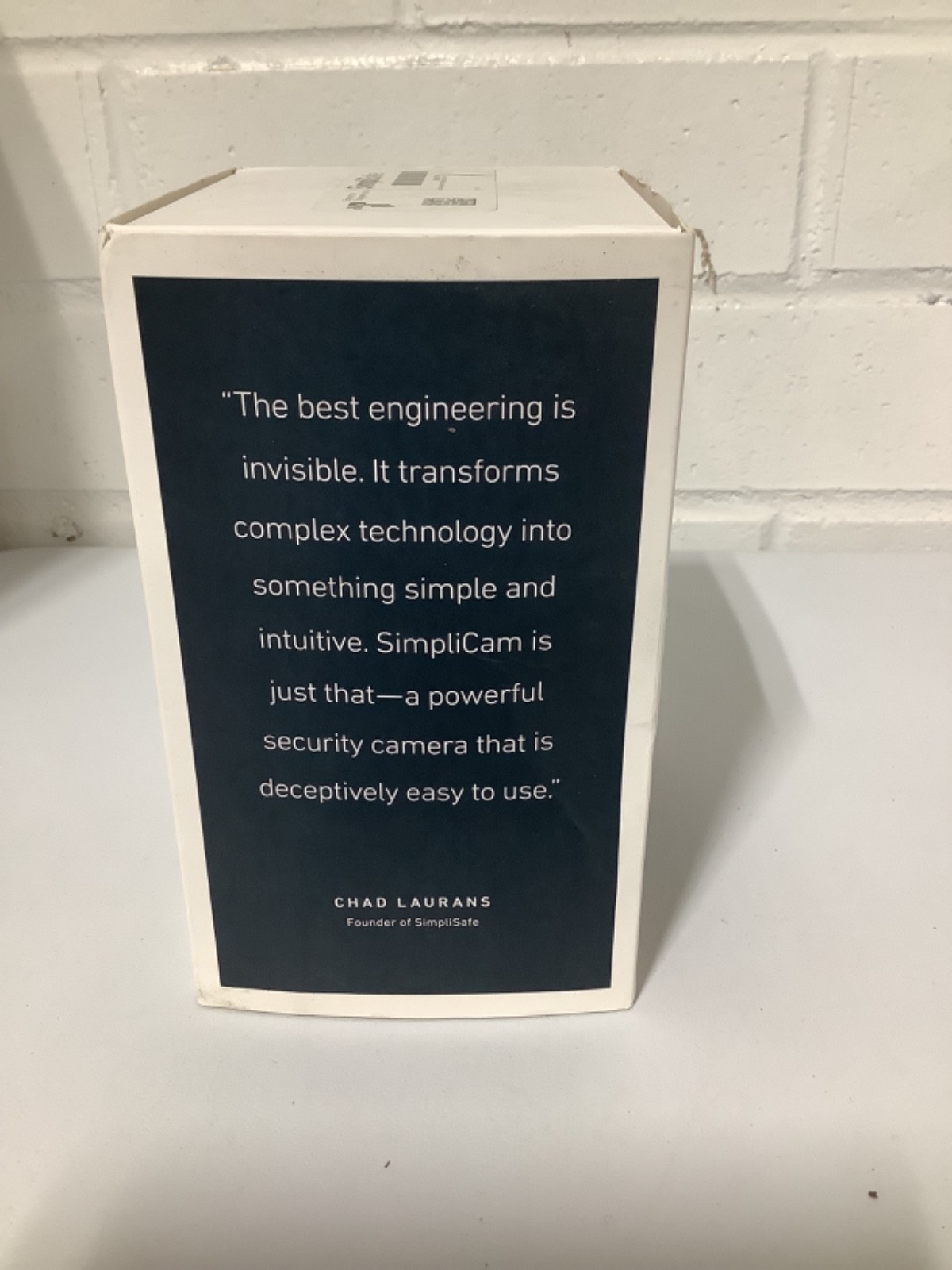 SimpliSafe Indoor Camera Wi-Fi HD Security Camera