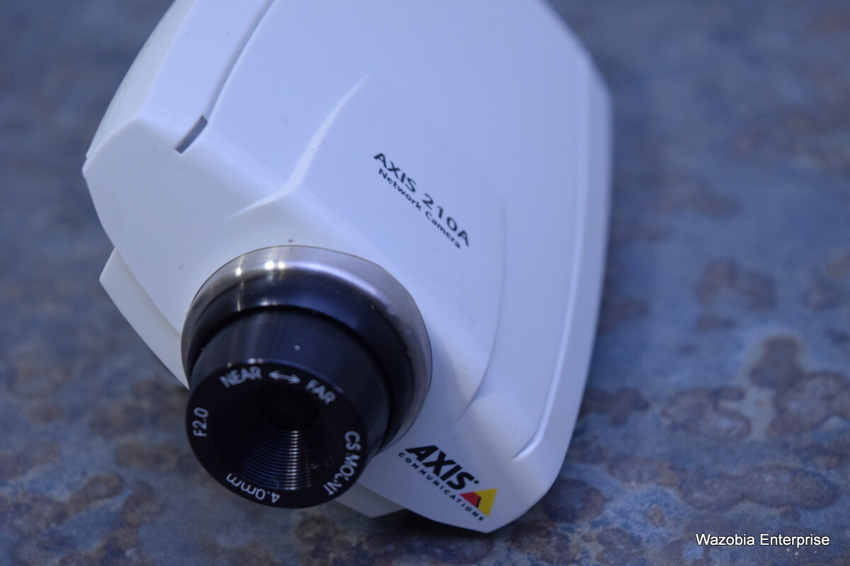 AXIS 210A NETWORK CAMERA 0233-001-02 WITH CSMOUNT 4.0 MM F2.0