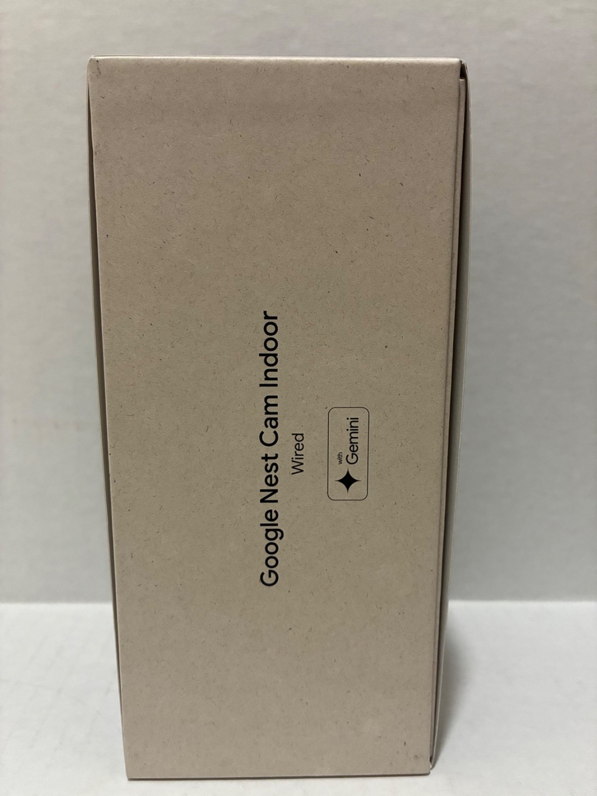 Google Nest Cam Indoor 2K Wired Security Camera 3rd Generation, Hazel
