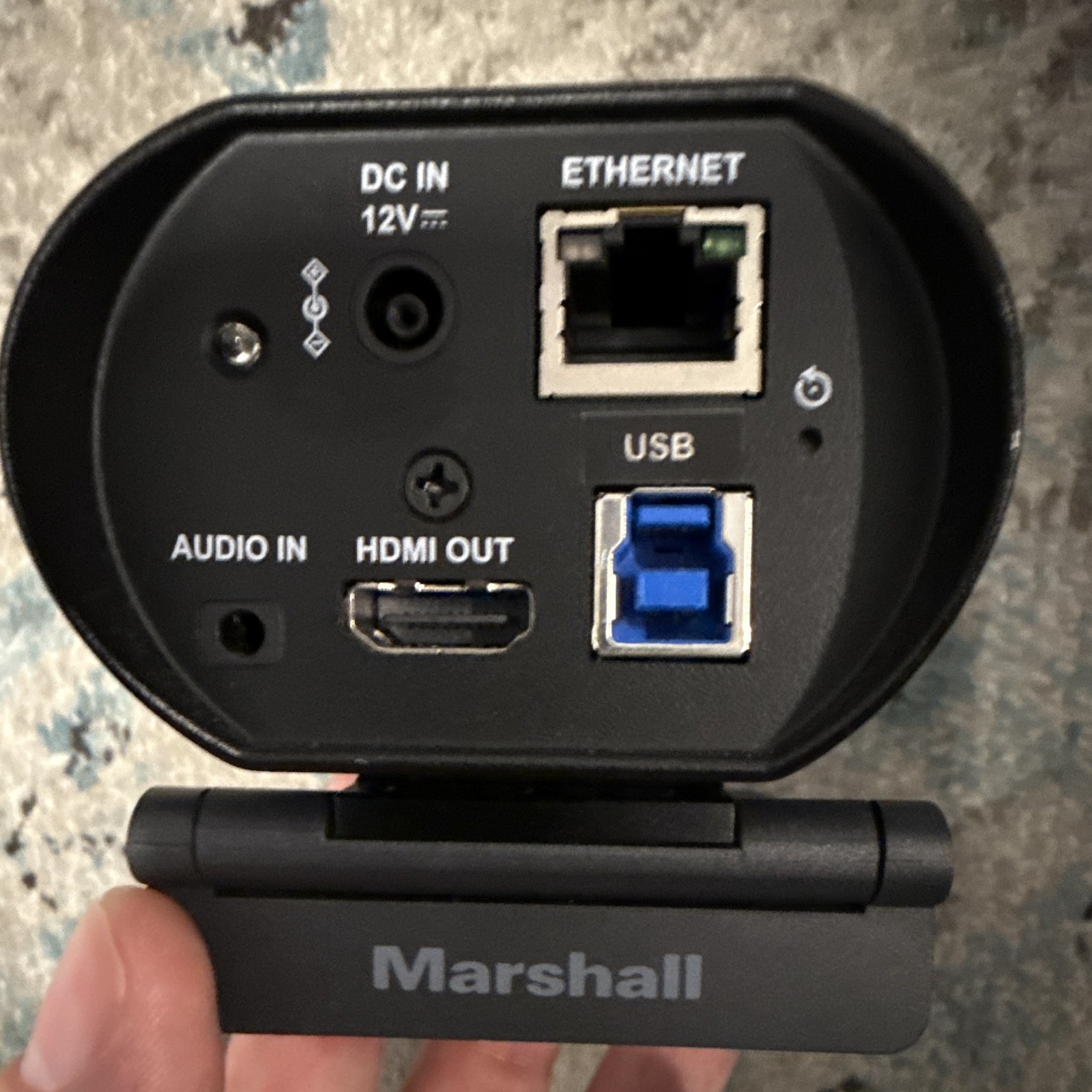 Marshall CV420e IP/Network Security Camera Black Ethernet HDMI USB Audio In