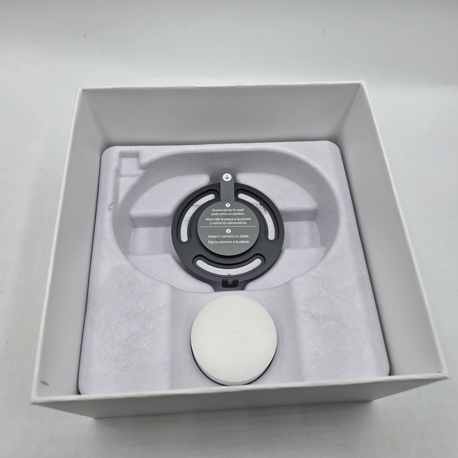 New Open Box Google Nest A0005 NC1102ES Cam Indoor Security Camera 1st Gen – NIB