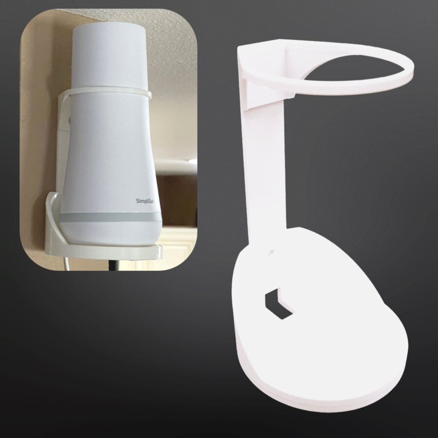 Wall Mount Bracket Holder for Simplisafe Base Station Home Security System