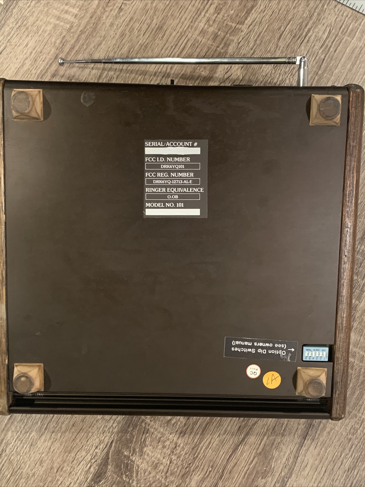 Vintage Security Control Panel – Knight Protective Industries Model 101, Burglar