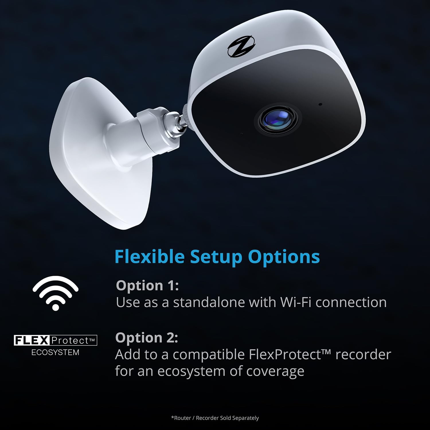Night Owl Indoor Plug-in Wireless 1080p Deterrence Camera with 2-Way Audio…
