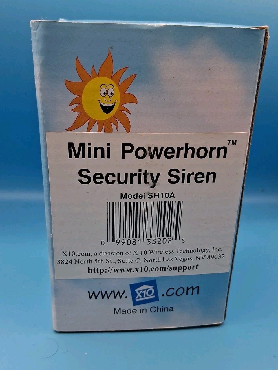 X10 SH10A Mini Powerhorn Security Siren Module 105dB Plug-In New In Box