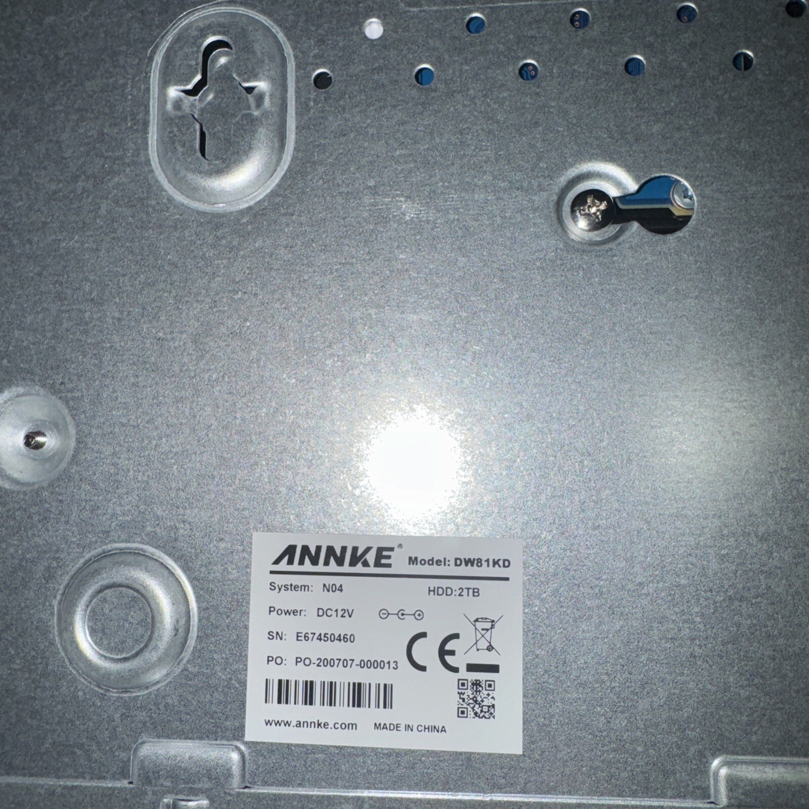 Annke Soter Series H.265+ Digital Video Recorder 5mp Motion Detector 8 Cameras