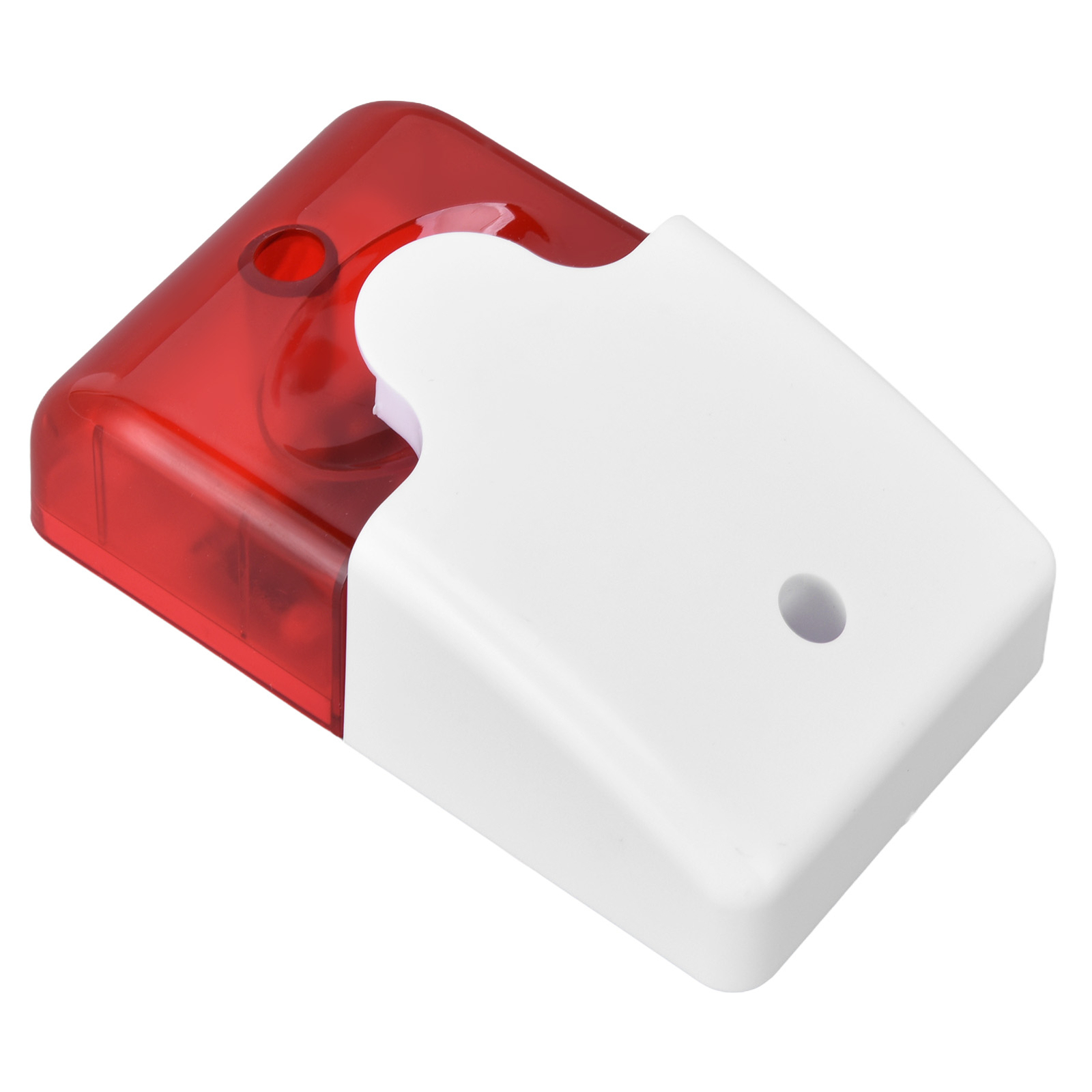 Alarm Siren Wired Strobe Siren DC 12V Red Light Flashing And Sound Buzzer For AC