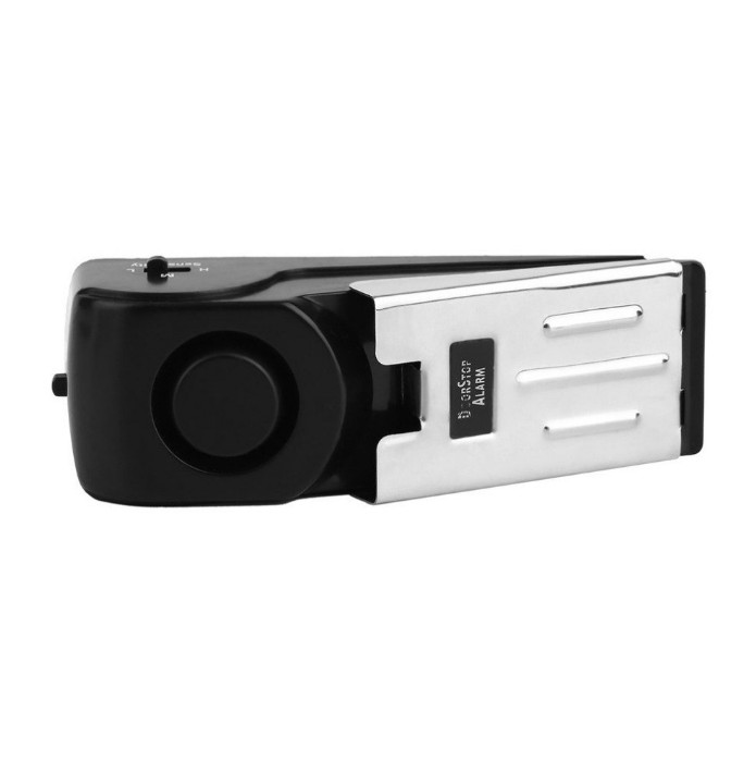 120dB Anti-theft Burglar Stop System Security Wedge Shaped Door Stop Alarm Block