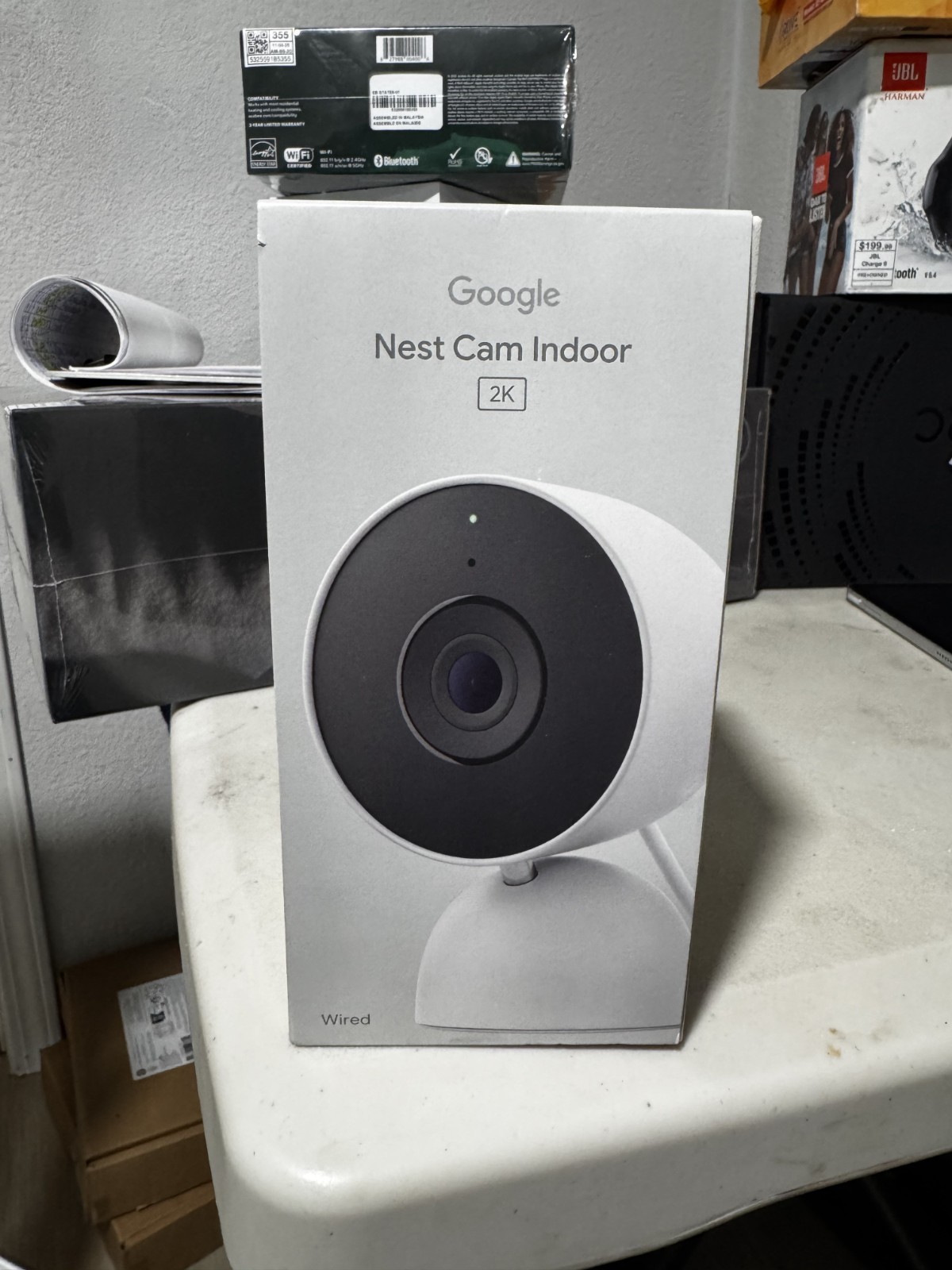 Google – Nest Cam Indoor (wired, 3rd gen) – Latest Model – 2K Video