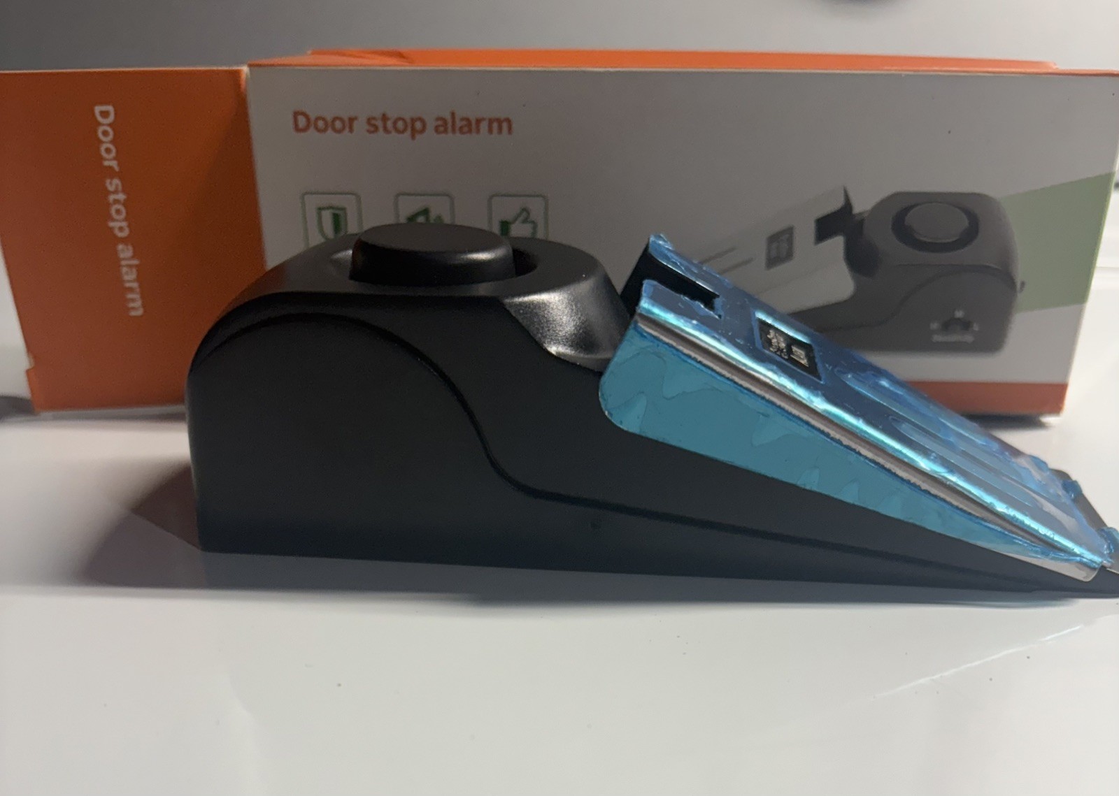 4 pack :Portable Anti-Theft 120DB Alarm Door Stopper security Door Alarm:4 Pack
