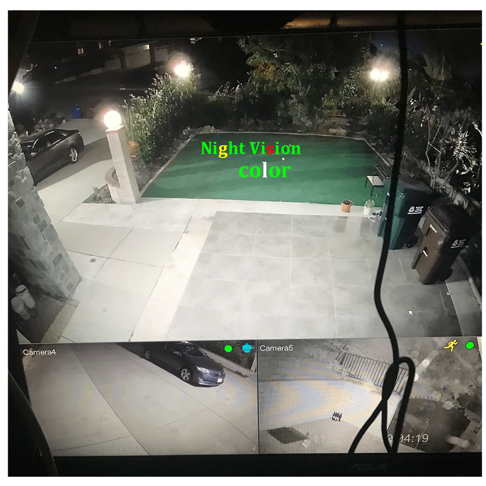 8MP/4k Full HD-TVI HD-CVI Camera starlight Fixed Lens 24hr Night vision color