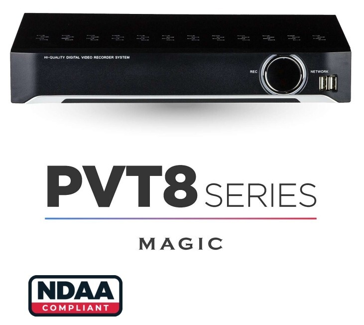 Eyemax Prestige Magic Viewer Series 8CH 4K DVR System TVST-PVT8-8M08 8+8 Plus