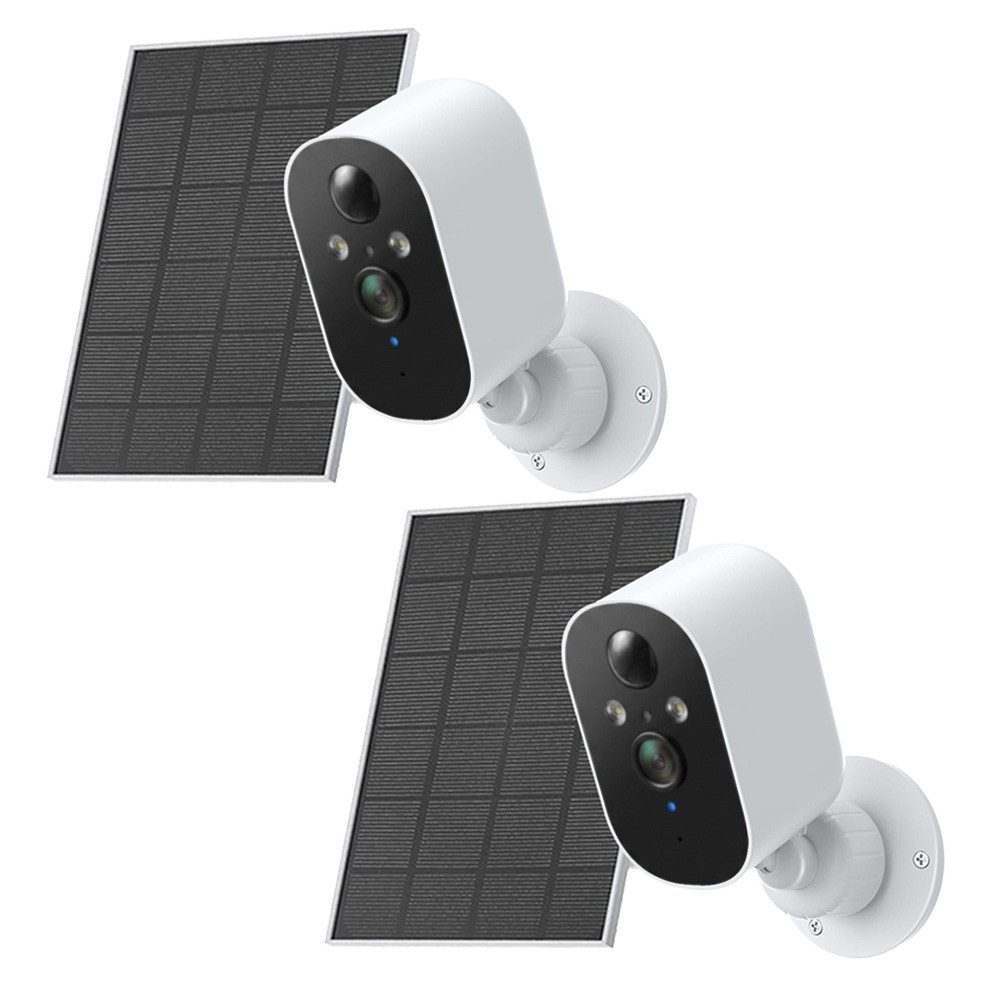 XVIM Solar Battery Powered Wireless WiFi Outdoor Home Security Camera System