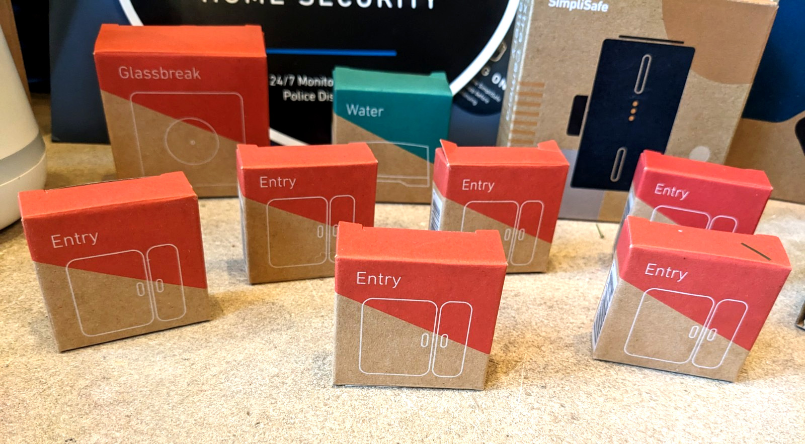 Complete SimpliSafe Security System Ready to Use Out of the Box!