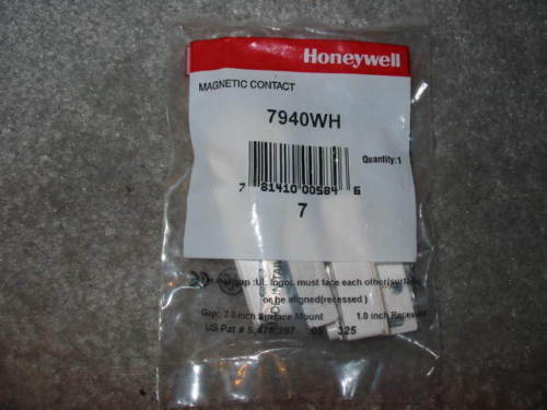 NEW 10 ADEMCO HONEYWELL 7940WH HARDWIRED CONTACT WITH MAGNET FOR VISTA CONTROLS