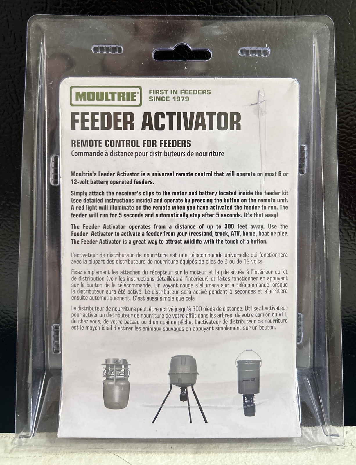 Moultrie Feeder Activator Remote Control Black – MFHP53863