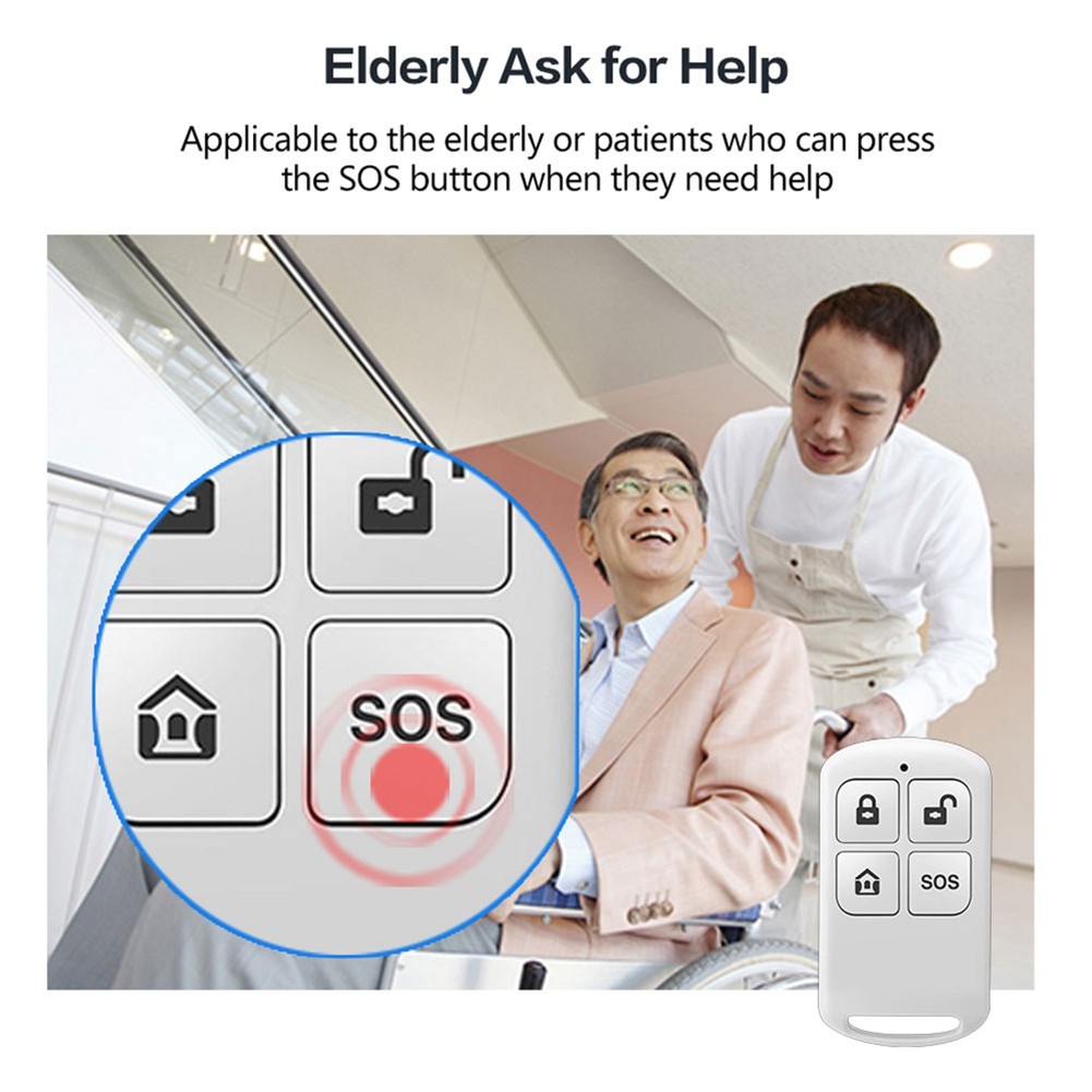 Home Alarm System Remote Control Work with PG103 PG107Alarm Control Home7355