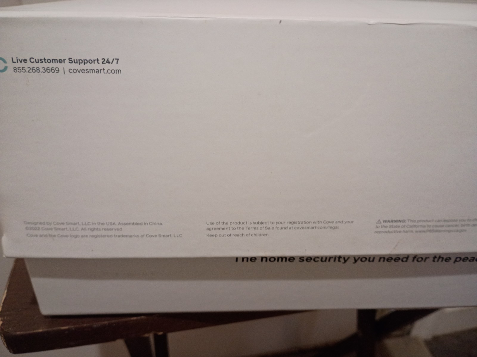 Cove Protect Smart Home Security System Touchscreen Panel Camera Sensors Key…