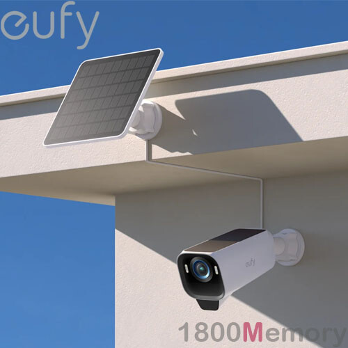 eufy Security eufyCam S3 Pro MaxColor Vision 4K Wireless Camera Solar HomeBase