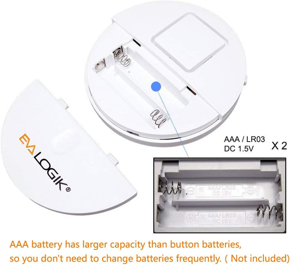 Modern Ultra-Thin Window Alarm with Loud 120Db Sound and Vibration Sensors Compa