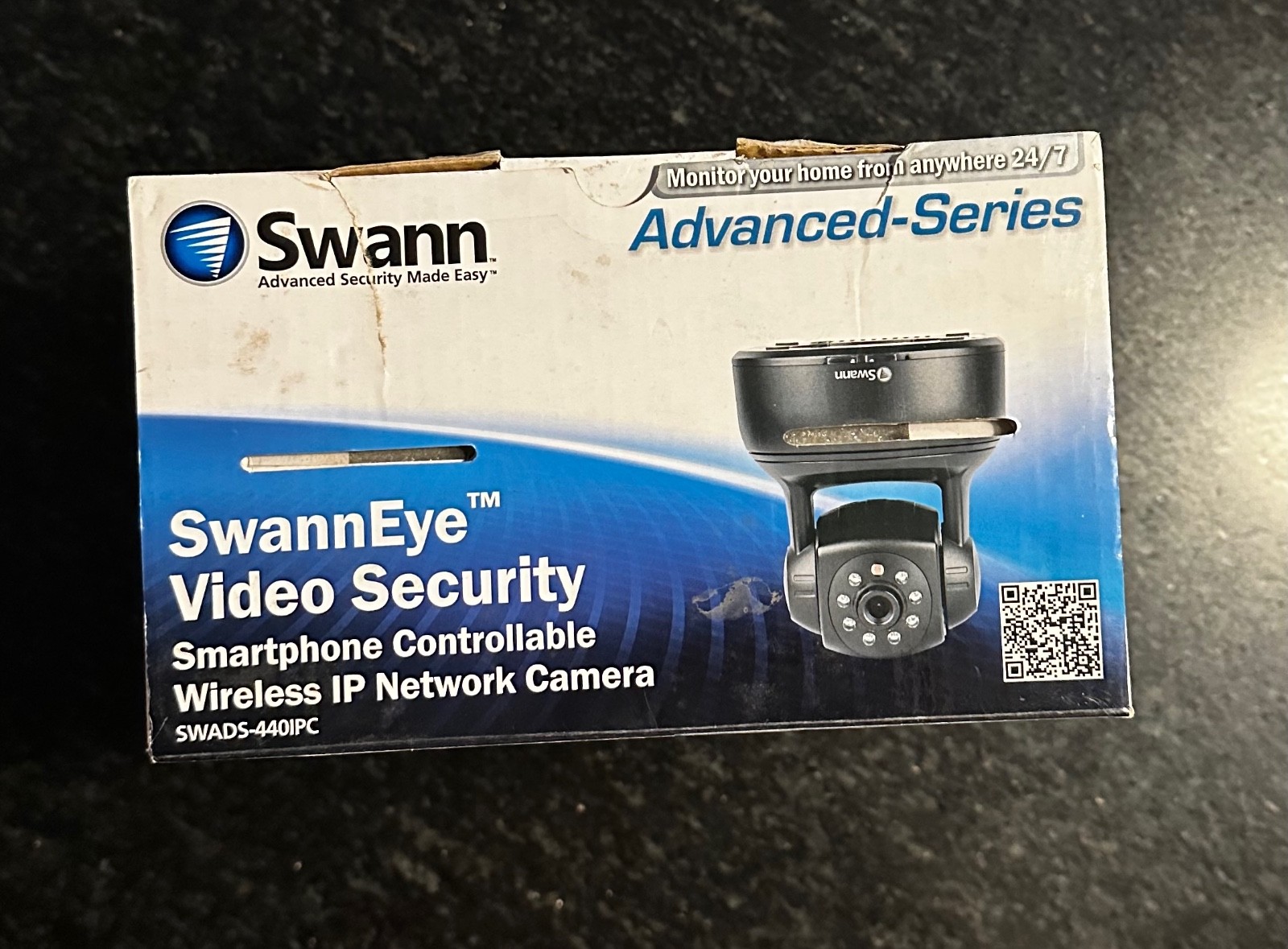 SwannEye SWADS-440IPC Video Security Wireless IP Network Camera (READ)
