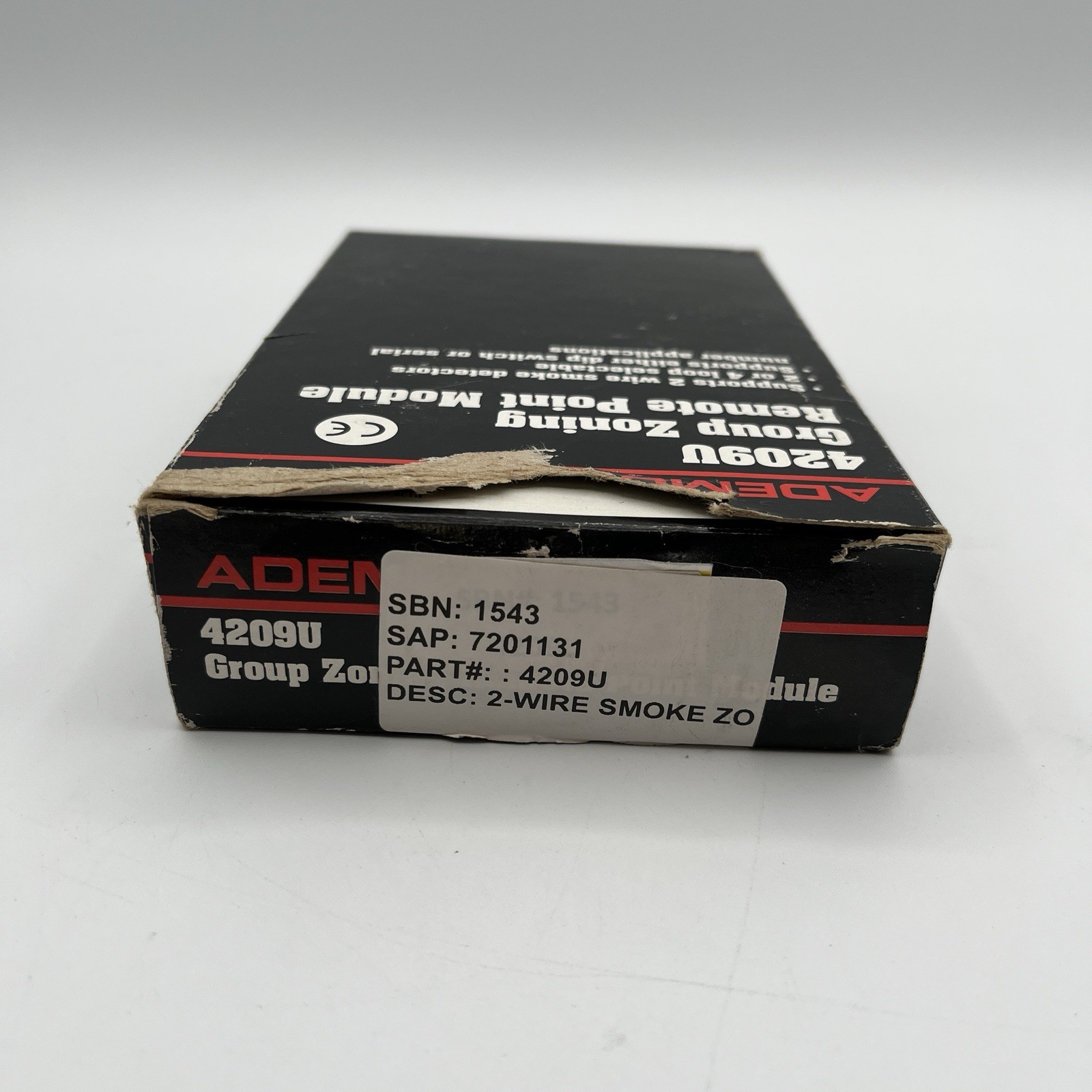 NEW!! Ademco Honeywell Group 2 Wire Smoke Zoning Remote Point Module – 4209U