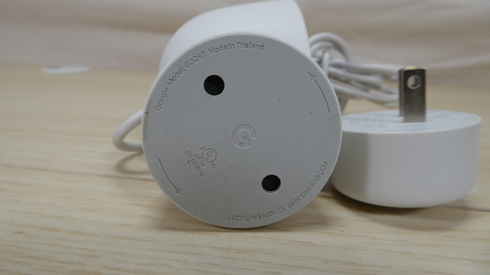 Google Nest Security Cam Indoor 1080p Wired GJQ9T (White Snow) 2nd Gen