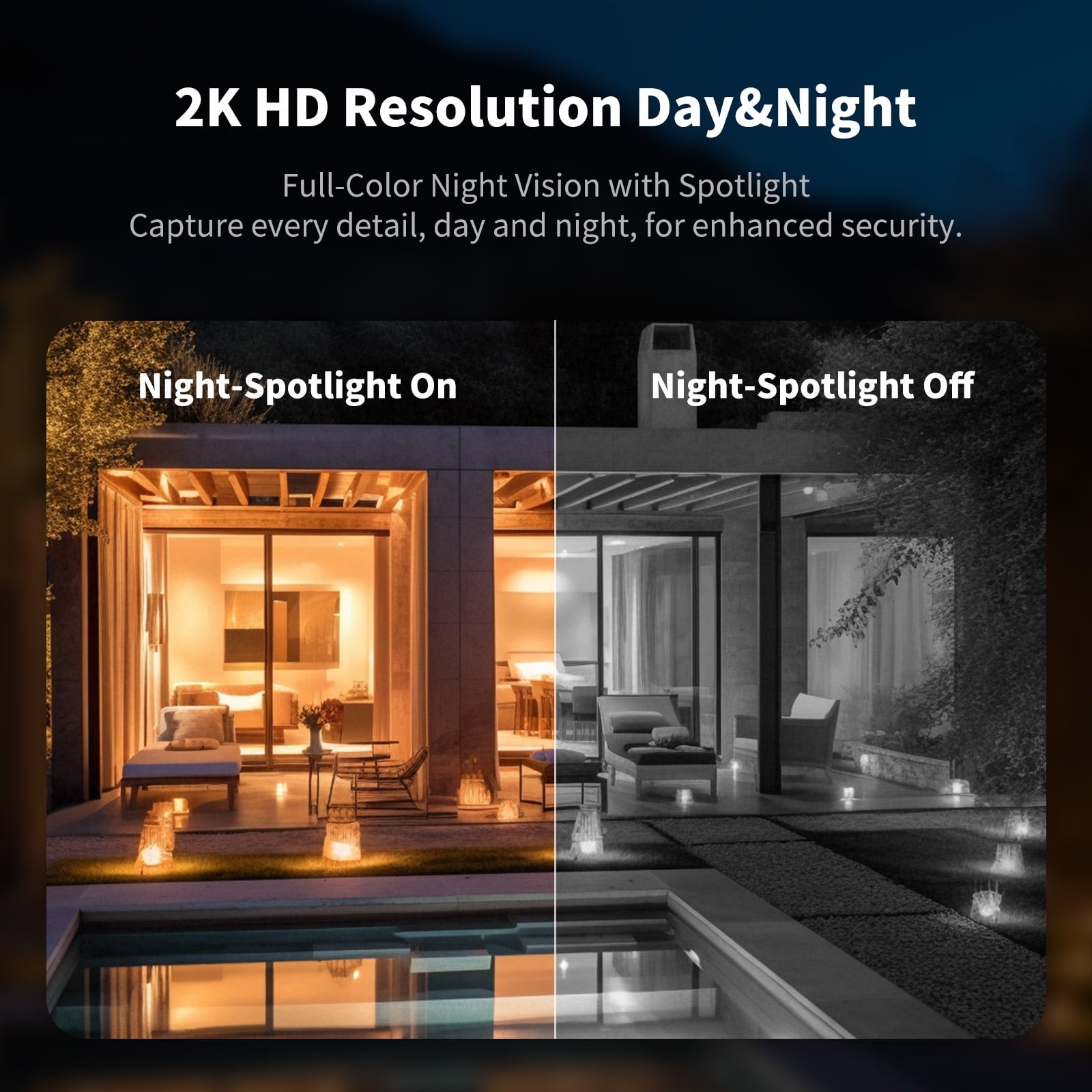 Conico 2K Solar Powered Wireless PTZ Night Vision 4G LTE Outdoor Security Camera