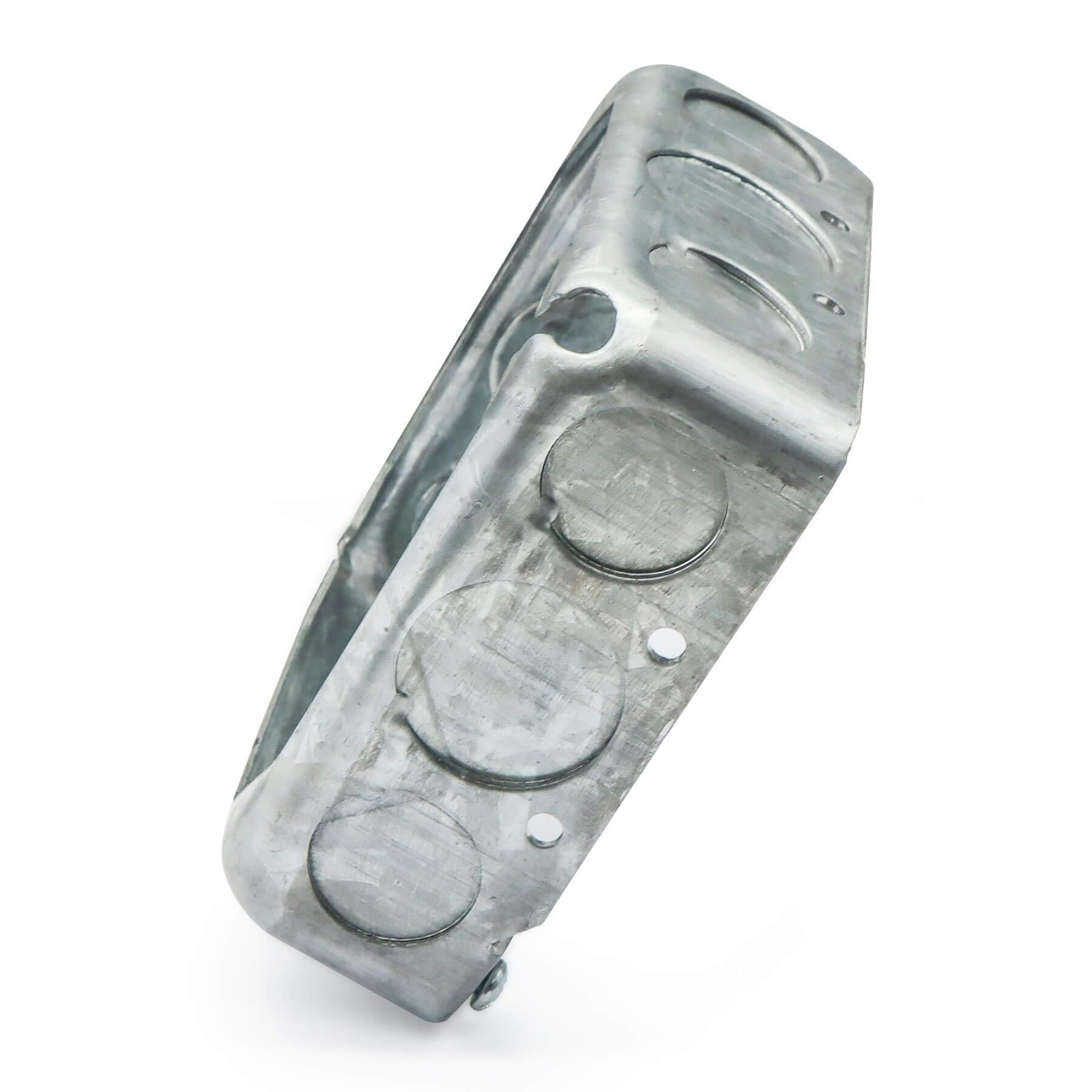 Qlvily 12 Packs Square Extension Ring, 4″ L X W Electrical Box Silver