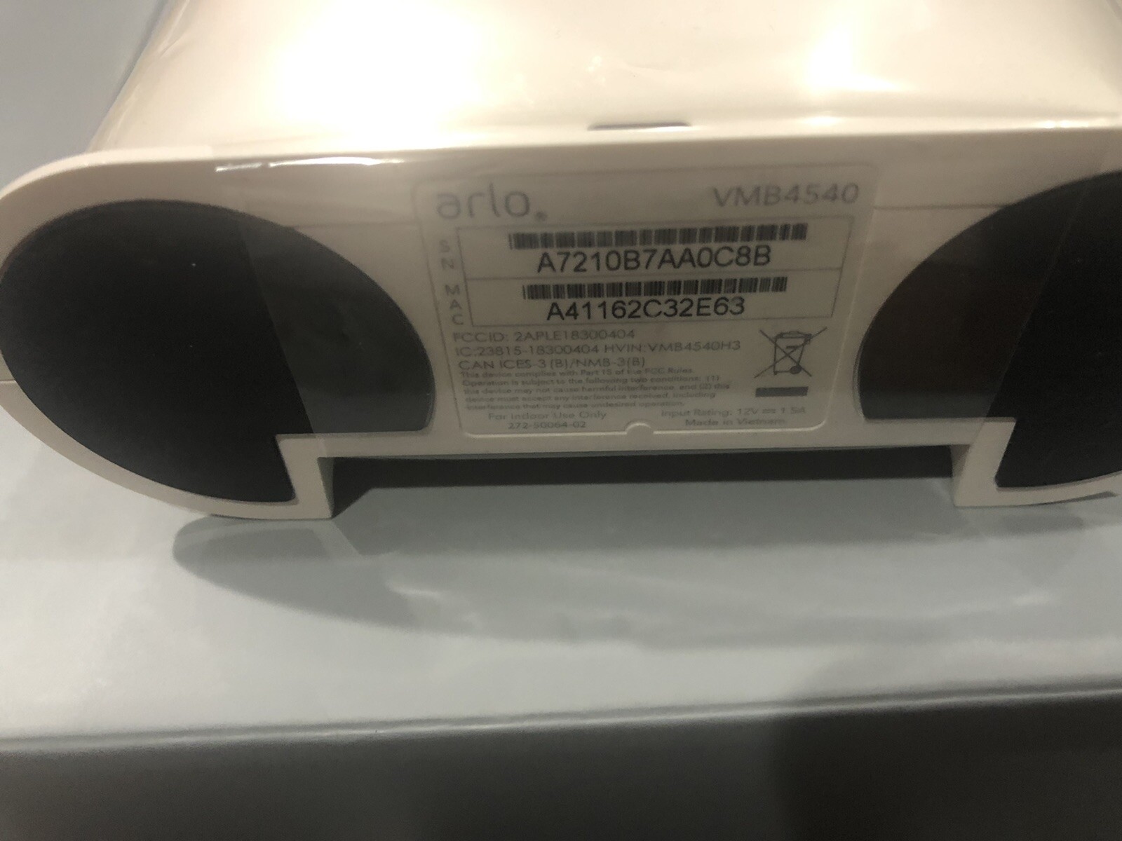 Arlo Ultra Smart Hub For Arlo Pro 2, 3, Ultra Base Station VMB4540