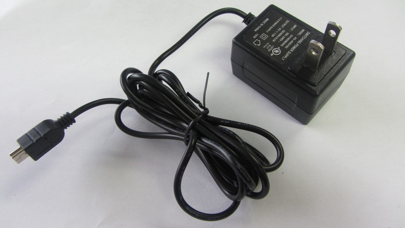 Universal USB Charger – 5pin Mini-B AC Adaptor