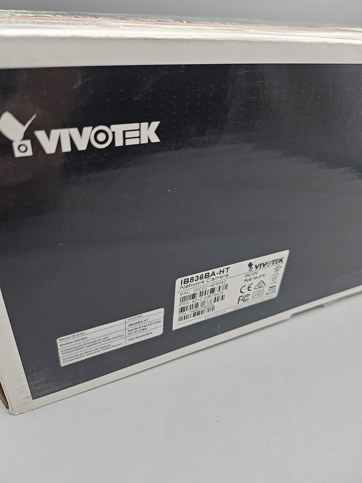 vivotek IB836BA-HT Bullet Network Camera C Series Full HD 1080