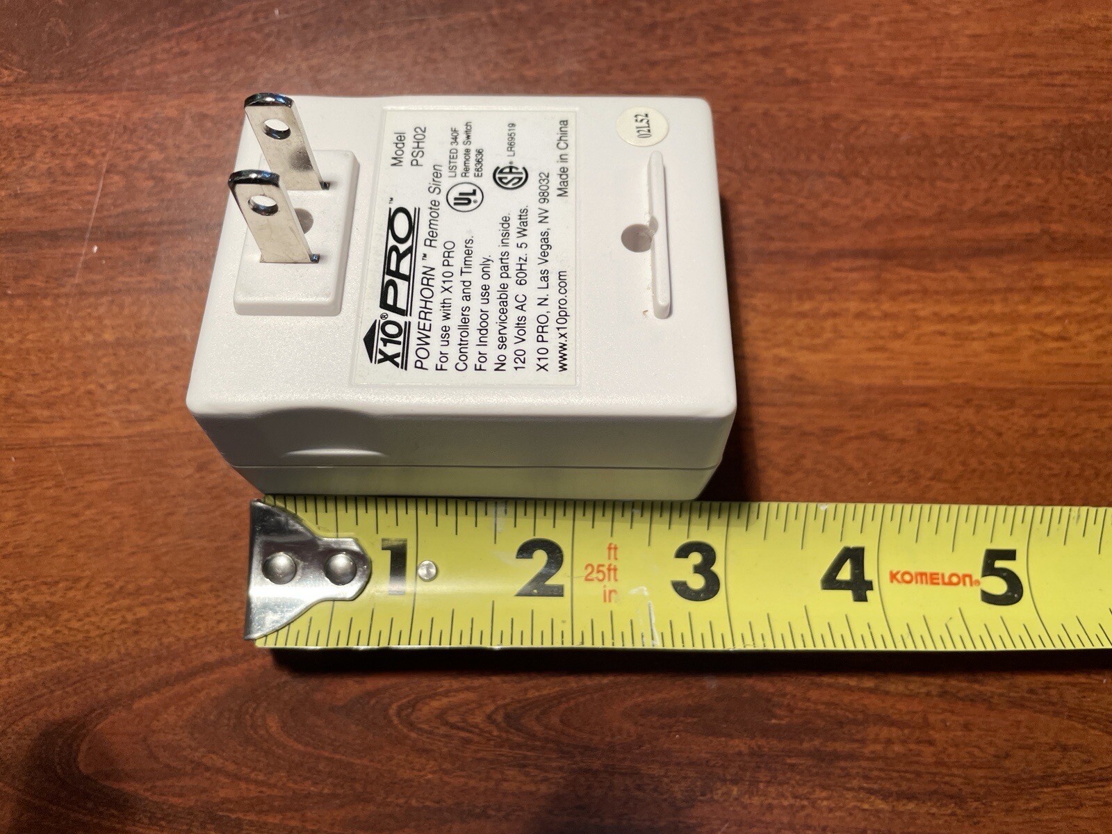 X10 PRO Powerhorn Remote Siren Model PSH02