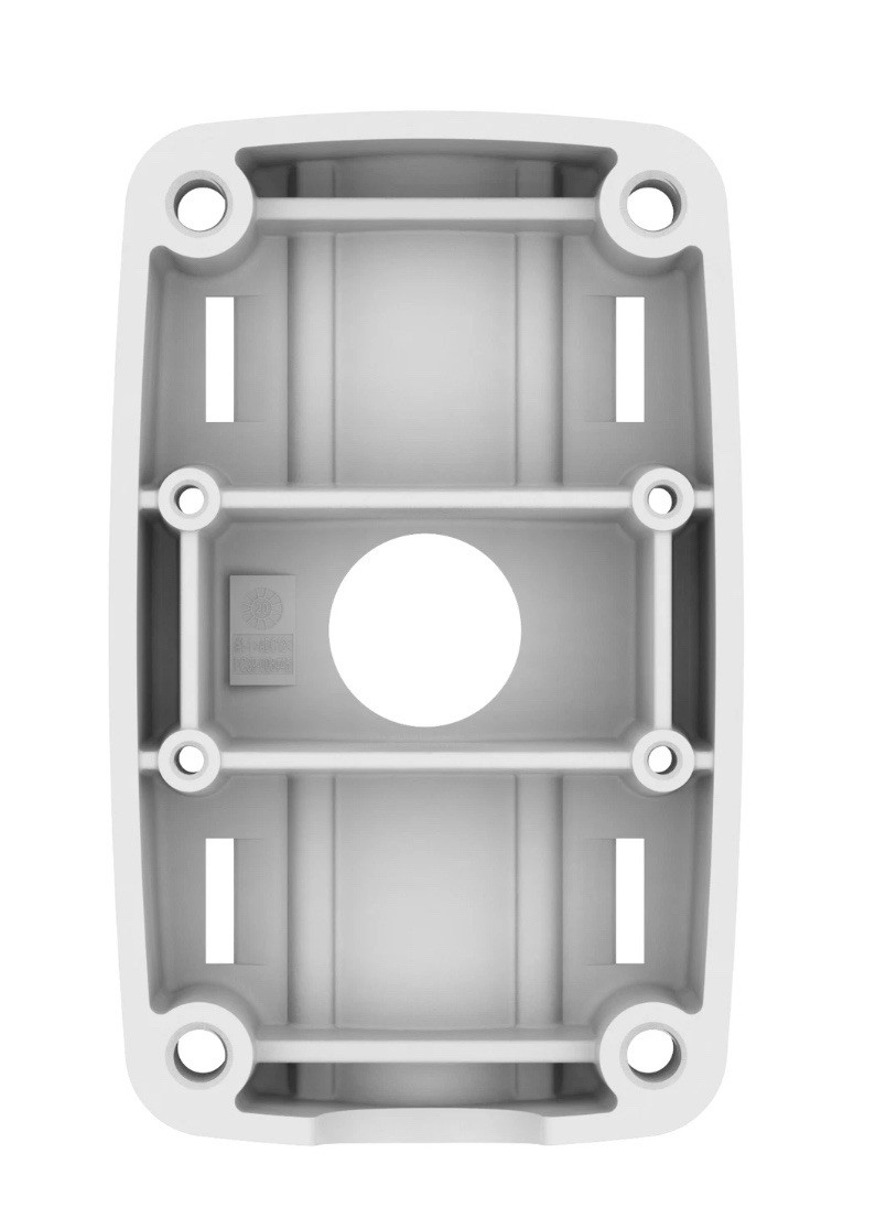 Hanwha Vision SBP-300PMW2 White Pole Mount Adapter Aluminum Security Accessory