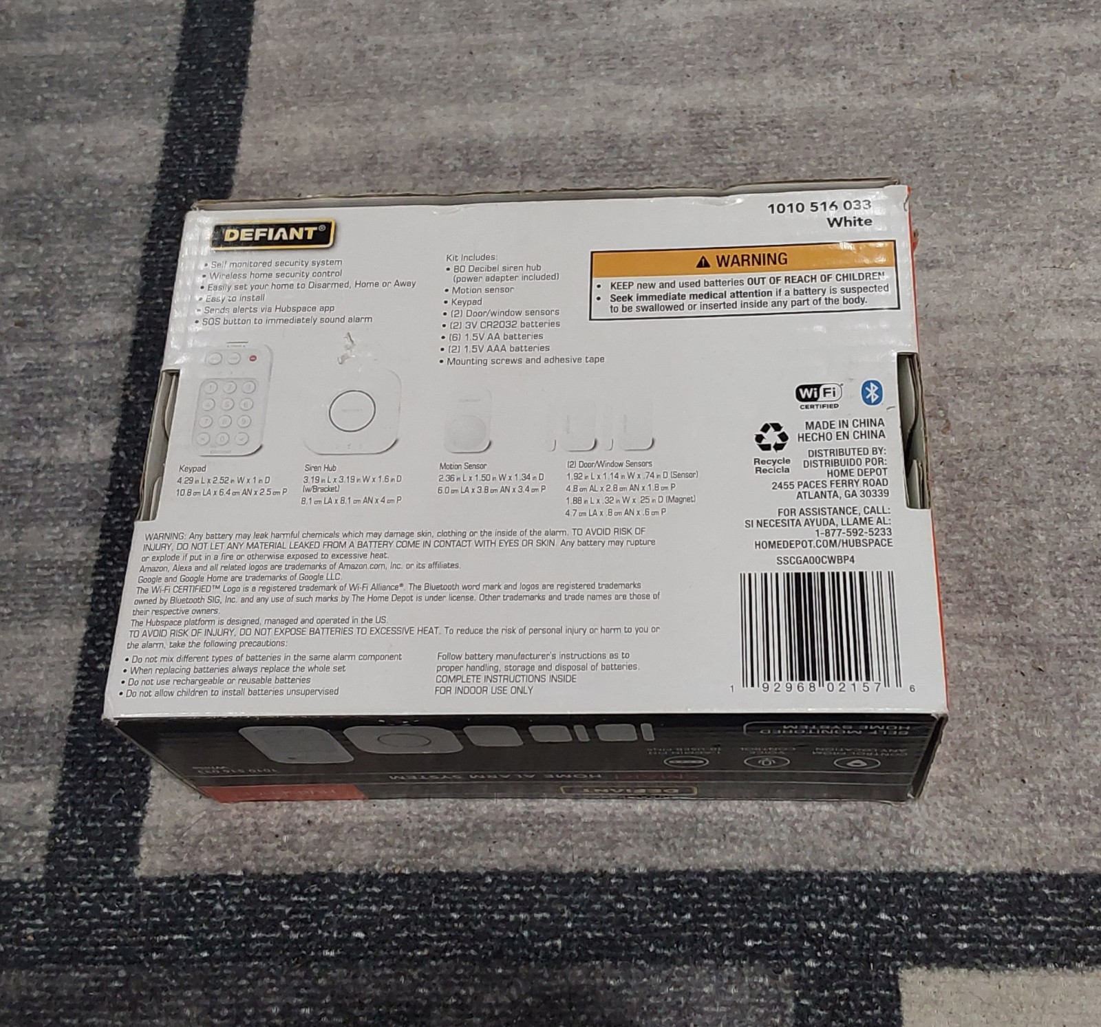 Defiant Smart Home Alarm System Powered by Hubspace