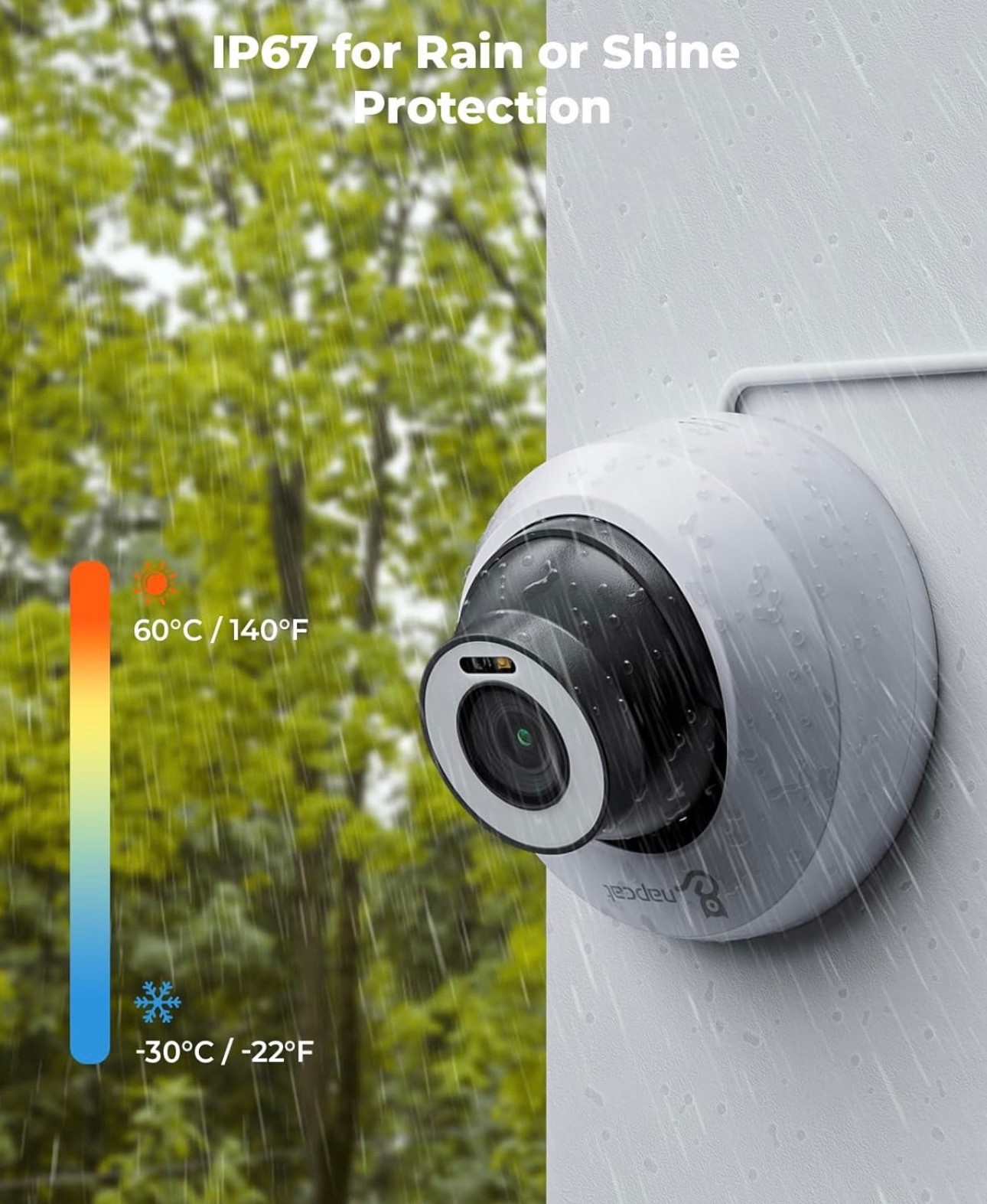NAPCAT 8 PC Security Camera System 4K 8CH NVR, 2TB HDD – Model N2818D